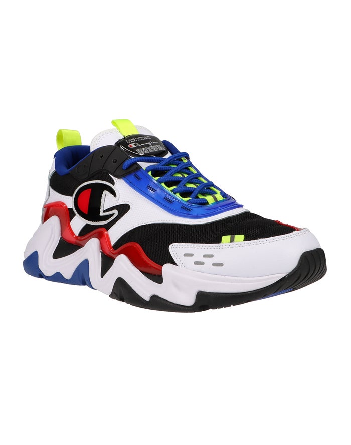 Zapatillas Champion Hombre - Hyper C Flood ( Negras/Azules/Blancas ) 2834957-PV